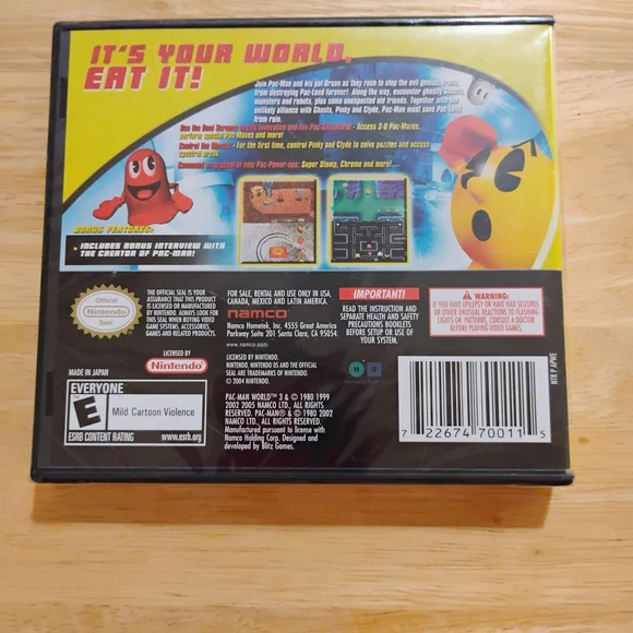 Pac-Man World 3 for Nintendo DS - Yellow Cover - Picture 2 of 4